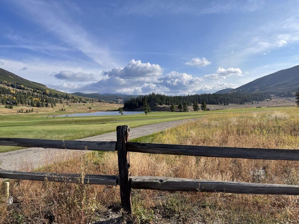 A view of Keystone Ranch from our street