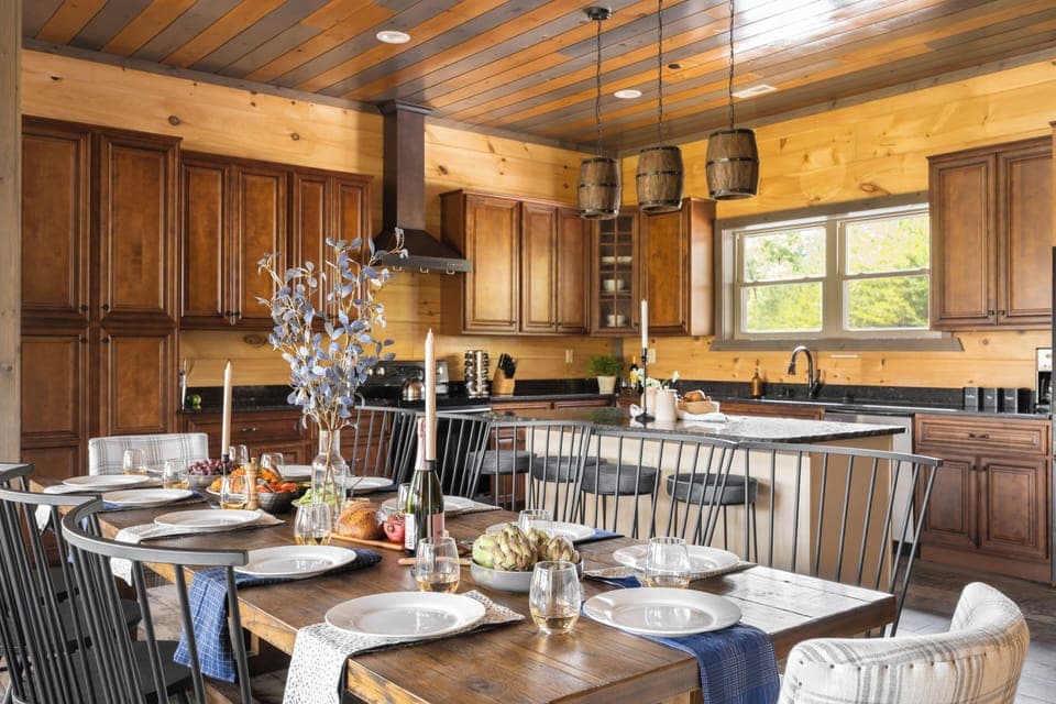 Dining table.