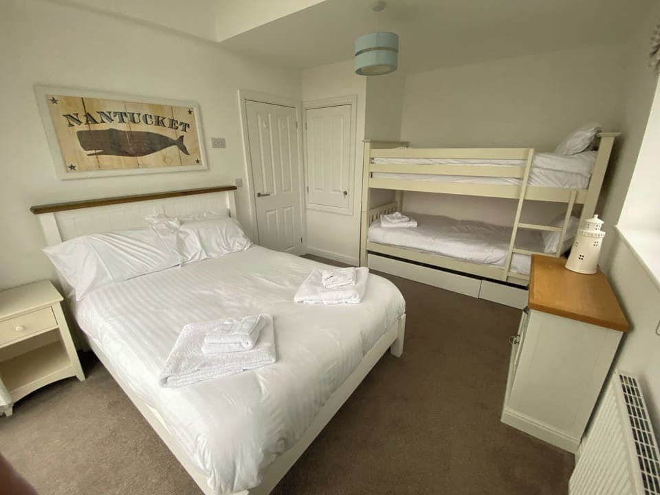 Family bedroom | Twenty Two Sea, The Bay, Filey