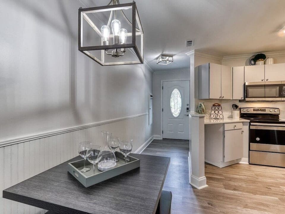 Tranquility Skies' cozy living area