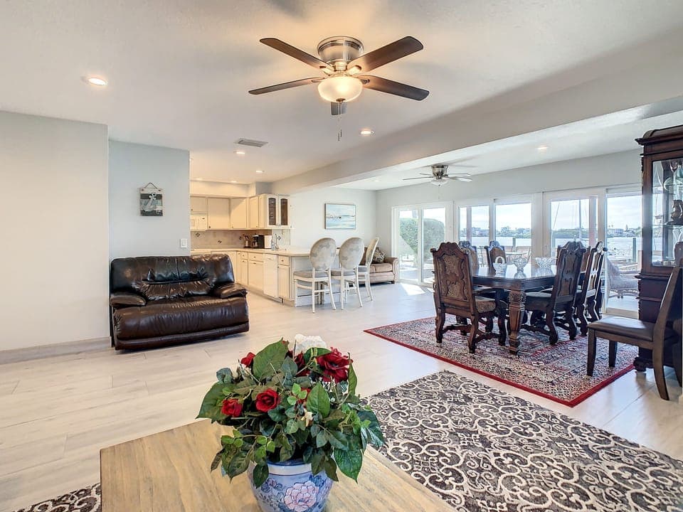 open floor plan