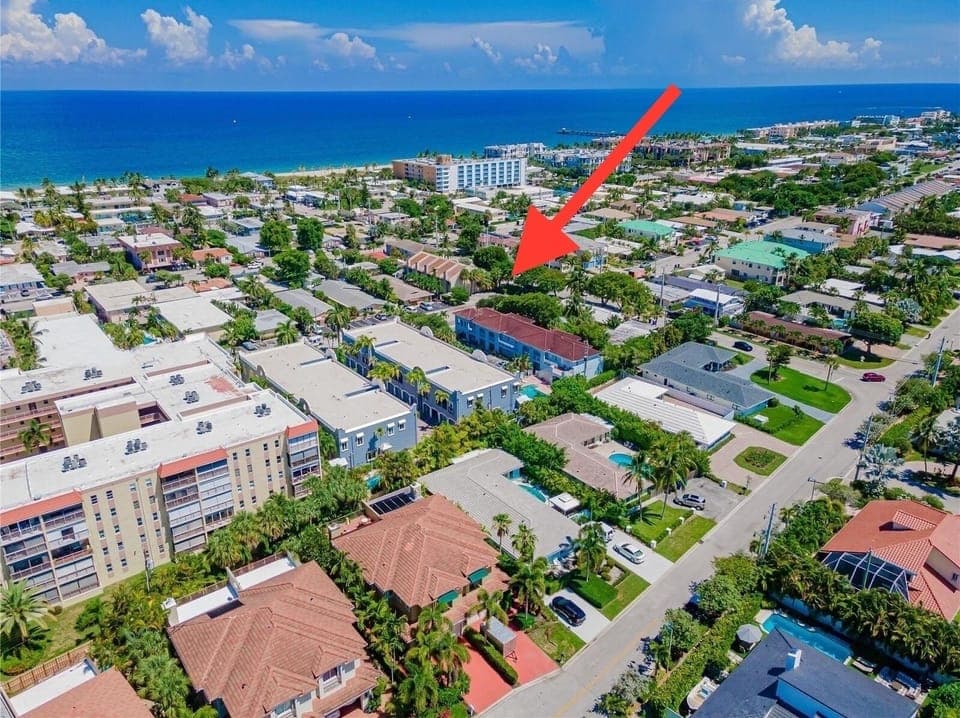 Steps from the beach