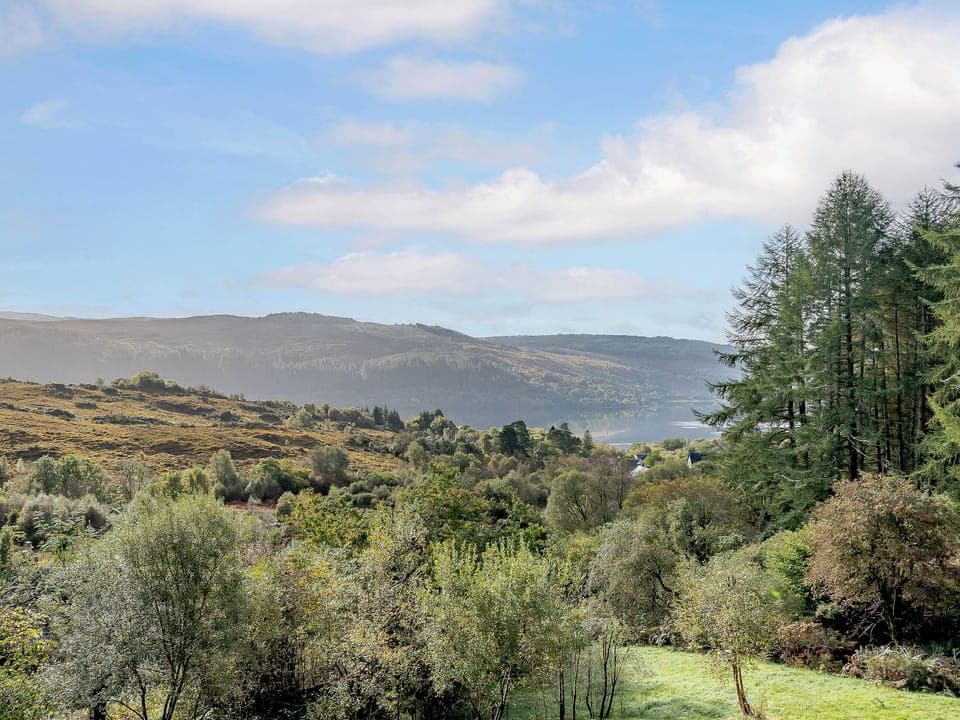 View | Jack Strawbale House - Strawbale Collection, Strontian, near Fort William