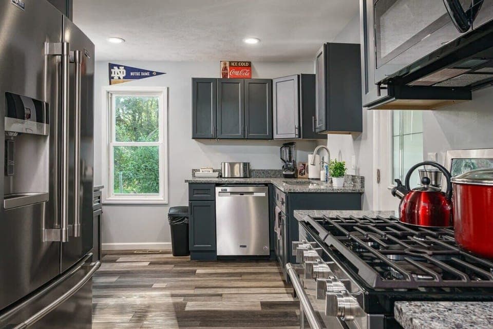 Neat indoor kitchen