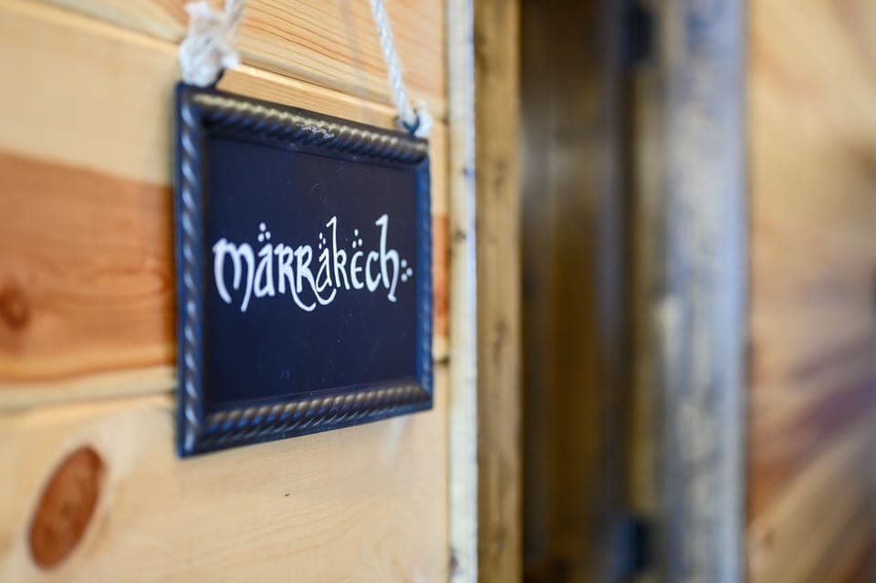 Always wanted to visit an exotic city? Stay in our Marrakech Room!