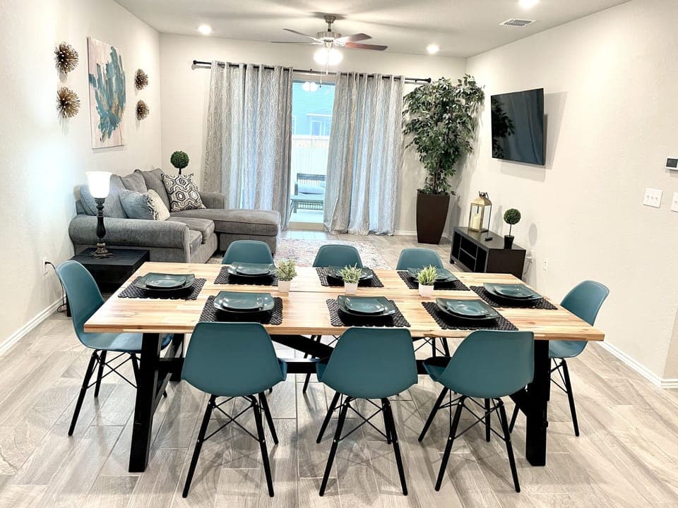 Dining and Living area