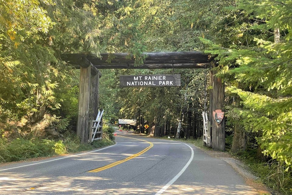 Mt. Rainier Entrance