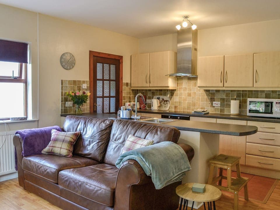 Open plan living space | Lime tree Cottage, Newtonairds