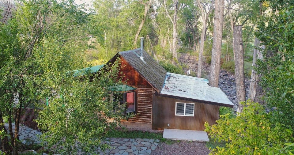 Nestled in nature.