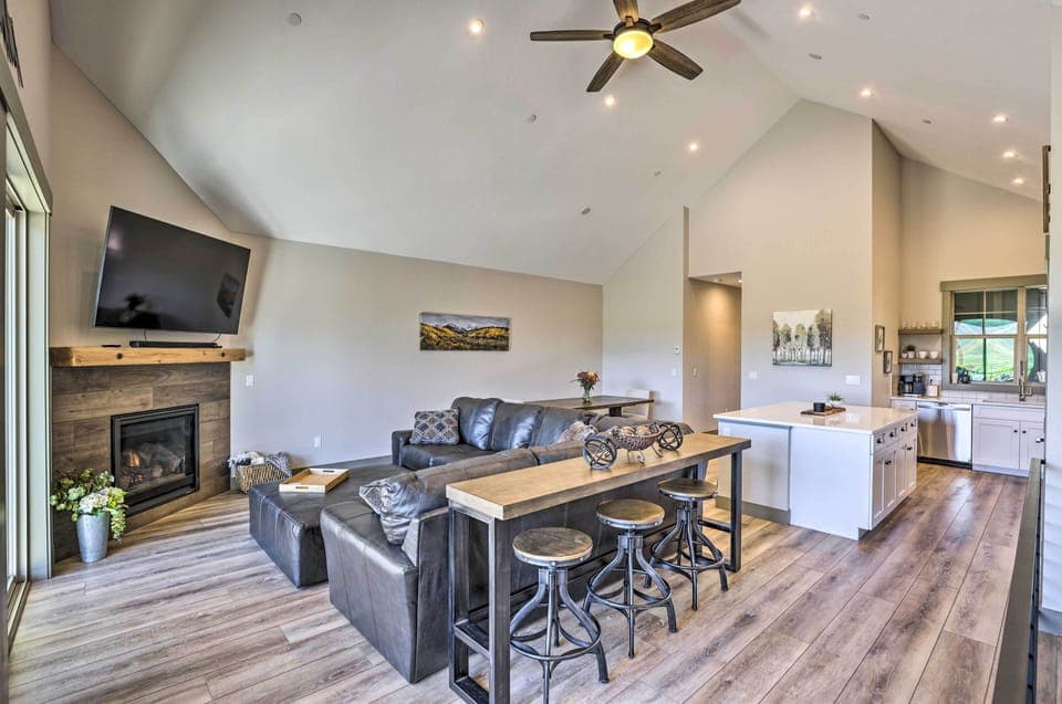 Granby Vacation Rental | 4 BR | 3.5 BA | 2,200 Sq Ft | Stairs Required