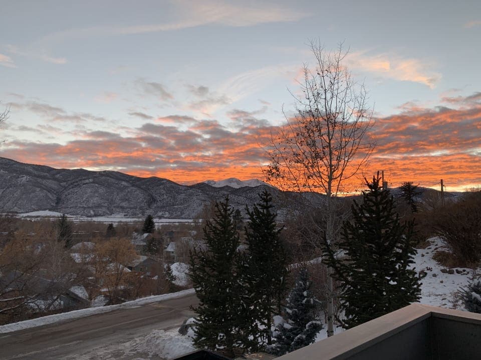 Stunning sunsets throughout the year