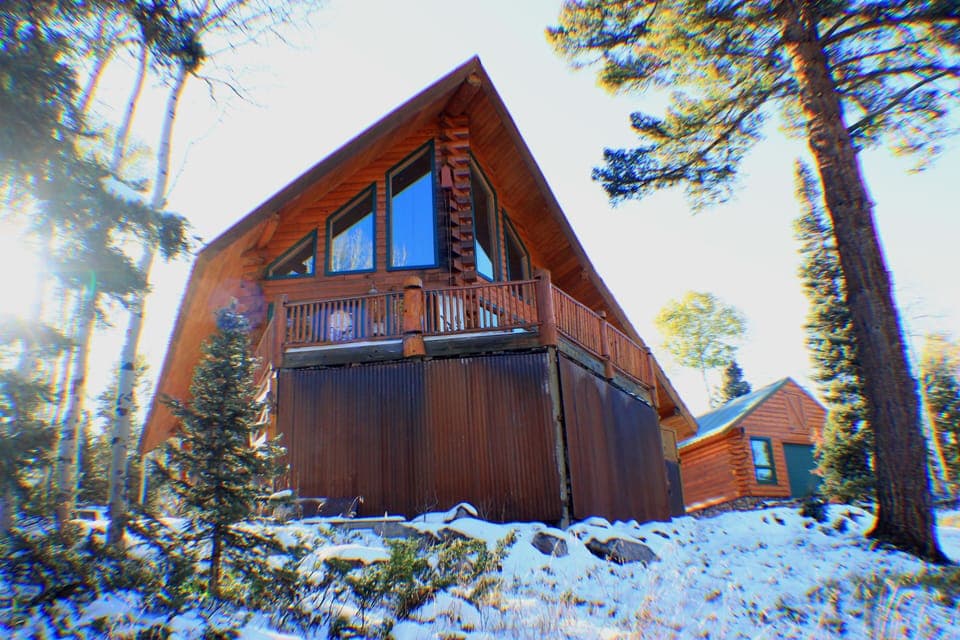 Back of the cabin