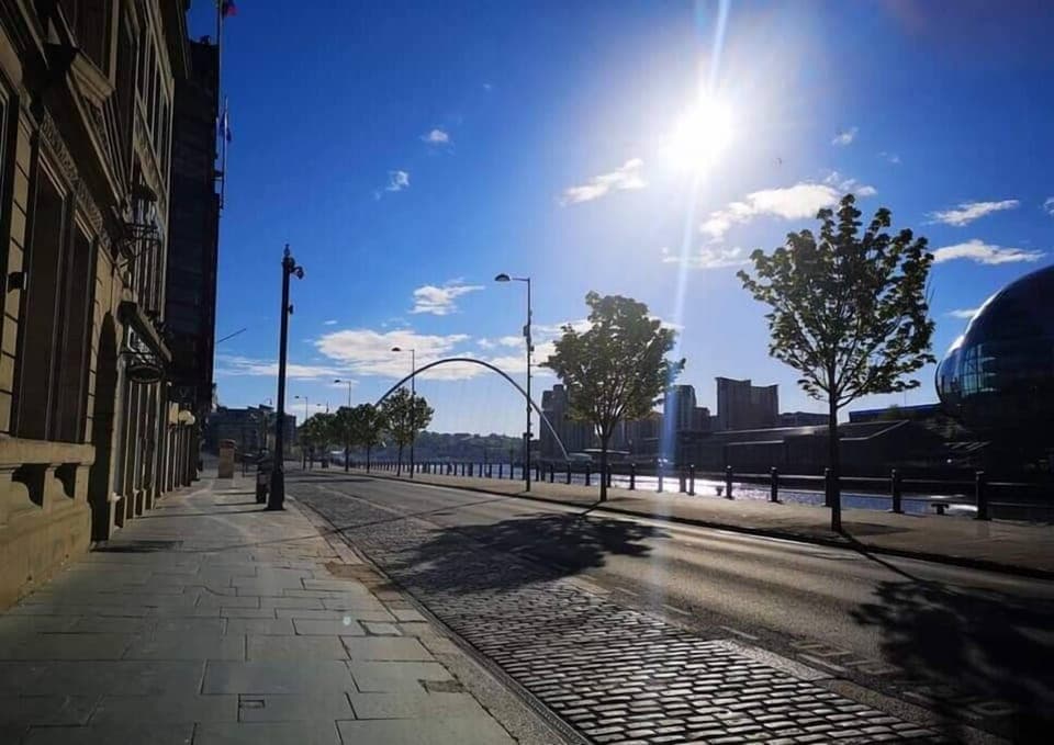 Newcastle's Quayside has a Sunday market with lots of bars and restaurants.