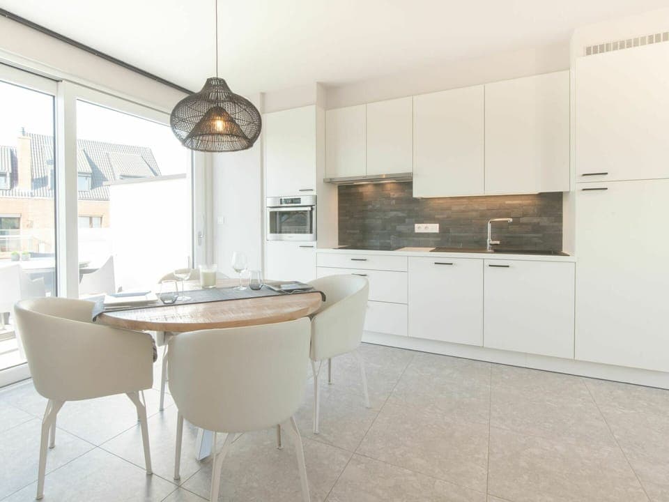 Cabinetry, Furniture, Building, Countertop, Chair, Kitchen, Wood, Architecture, Interior Design, Table