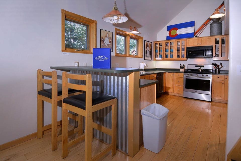 Spacious kitchen