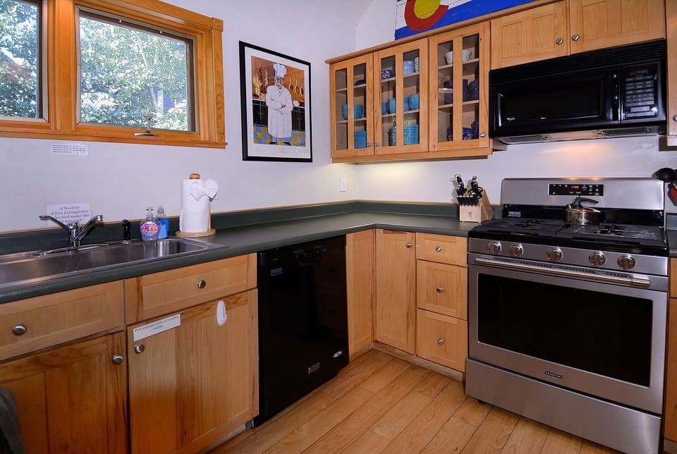 Spacious kitchen
