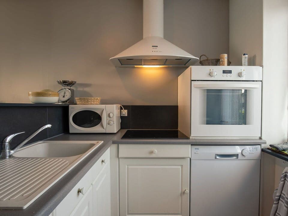 Kitchen Appliance, Kitchen, Major Appliance, Countertop, Home Appliance, Kitchen Stove, Stove, Interior Design, Cabinetry, Gas Stove