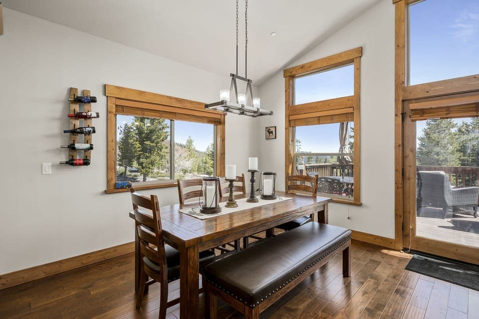 Dining Room:  Mountain View Lodge