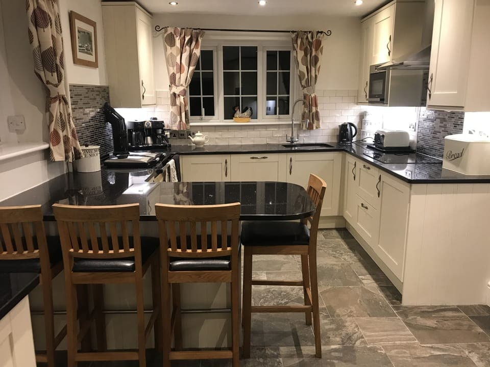 Kitchen with granite worktops