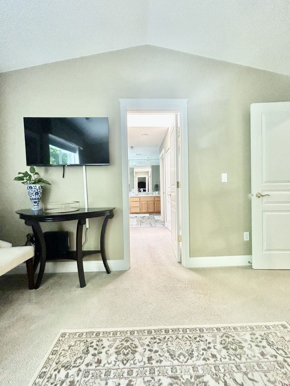 Master Suite with Smart TV