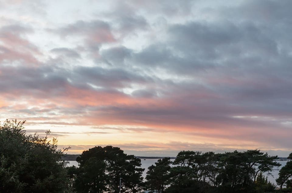 stunning sunsets far reaching across the harbour views