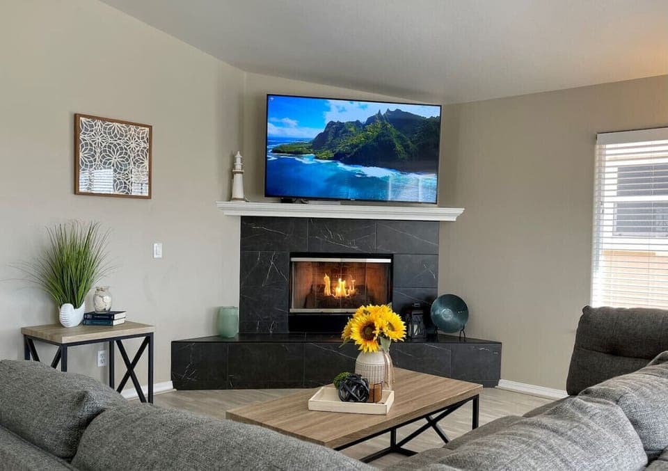 Upstairs living room