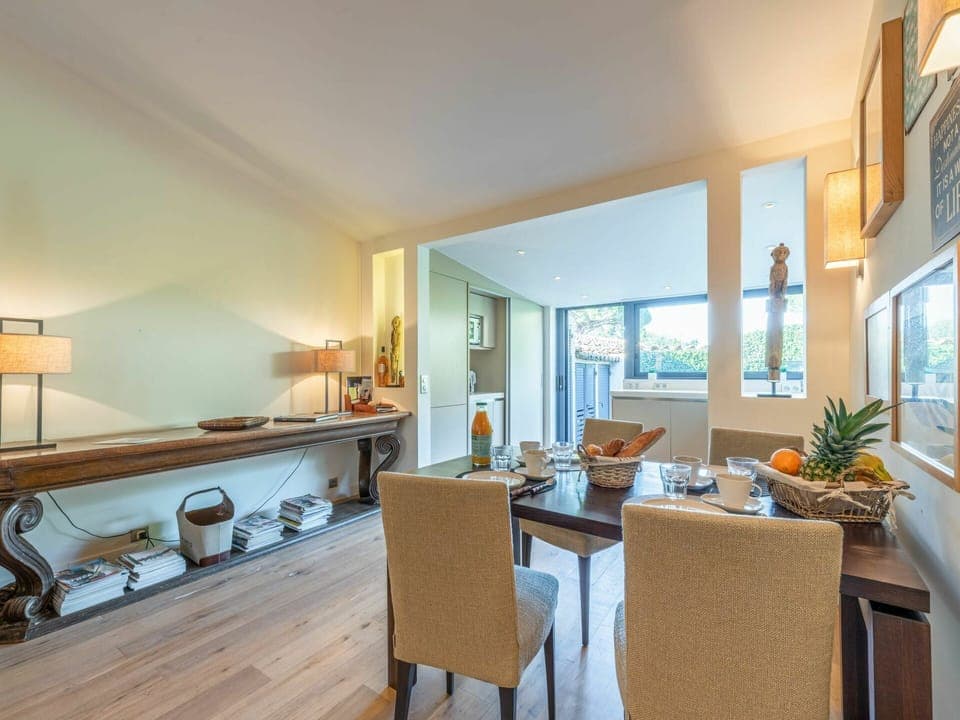 Property, Furniture, Table, Azure, Plant, Wood, Window, Houseplant, Living Room, Chair