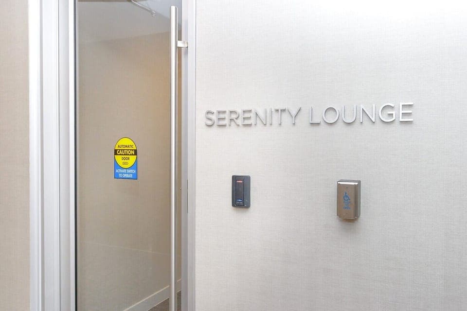 Building Lounge for Guest Use