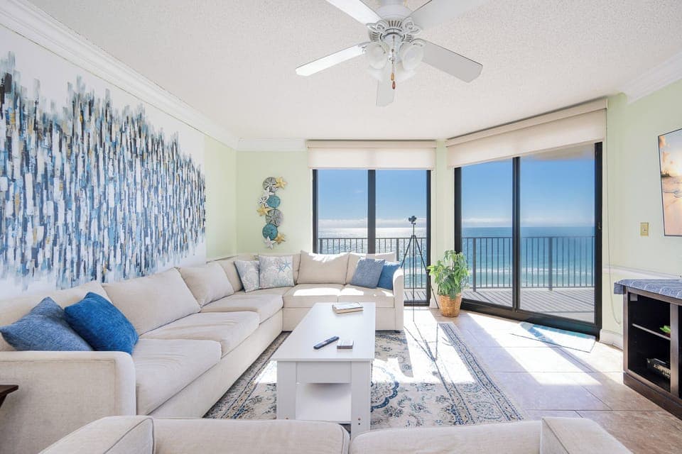 Phoenix X 1006 Orange Beach, Alabama, gulf front, 3 bedroom condominium on the 10th floor