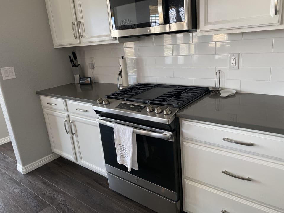 5 burner gas range