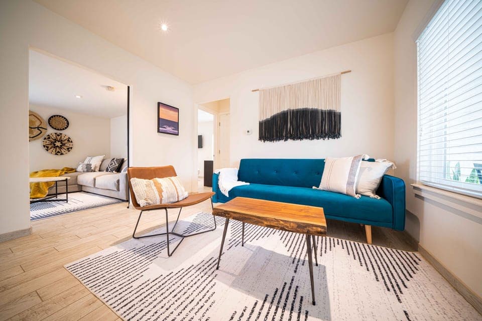 Entry Room looking into TV room.