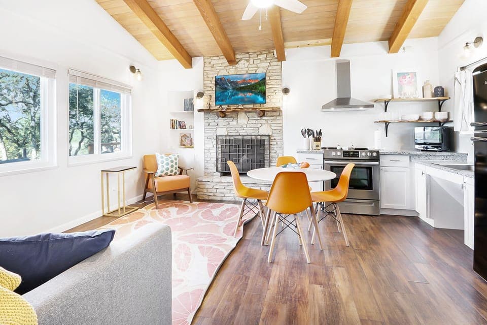 Open concept living space