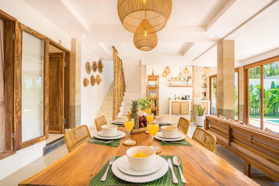 Enjoy meals with family and friends