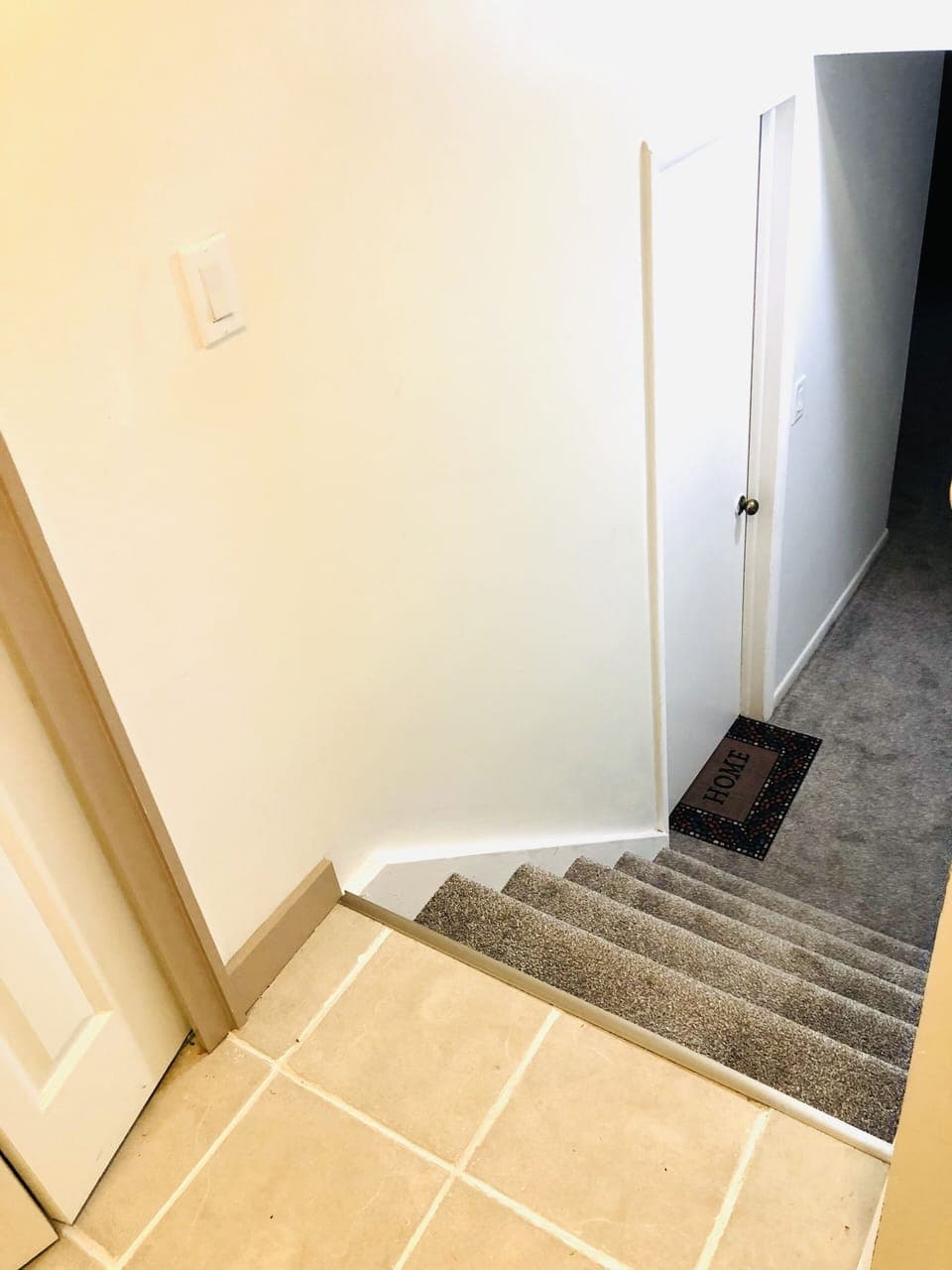 Walk down to your Reserved space