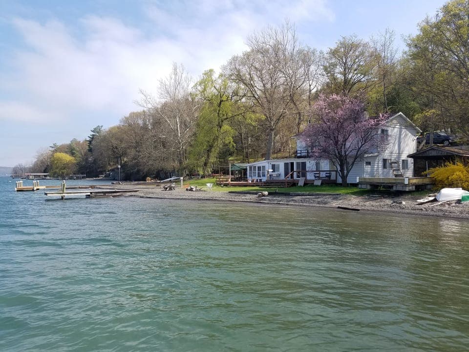 View from the lake