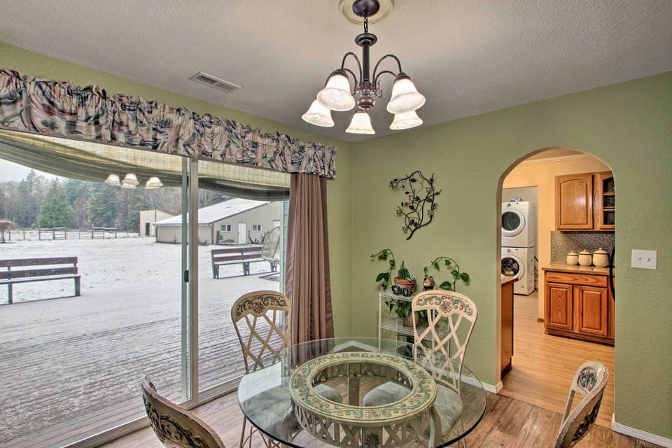 Dining Room | Access to Kitchen | In-Unit Washer/Dryer