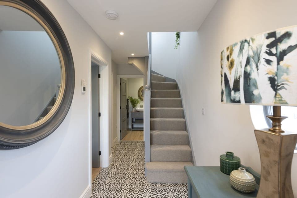 The hallway and stairs - Chy An Eglos