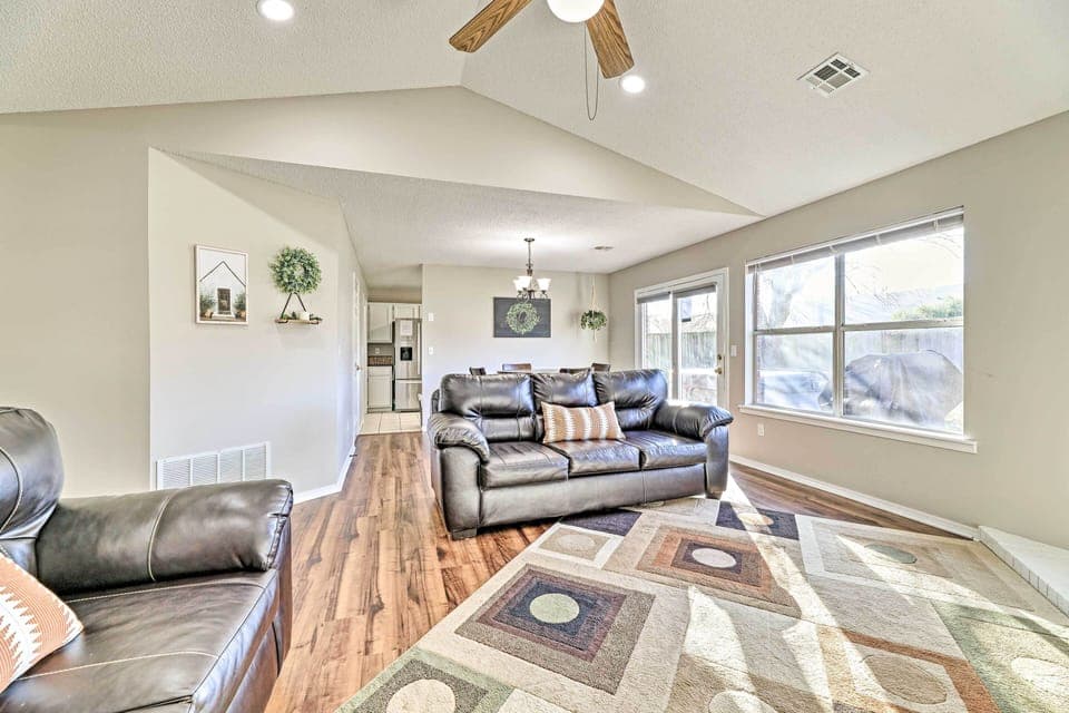 Fayetteville Vacation Rental | 3BR | 2BA | Step-Free Access | 1,400 Sq Ft