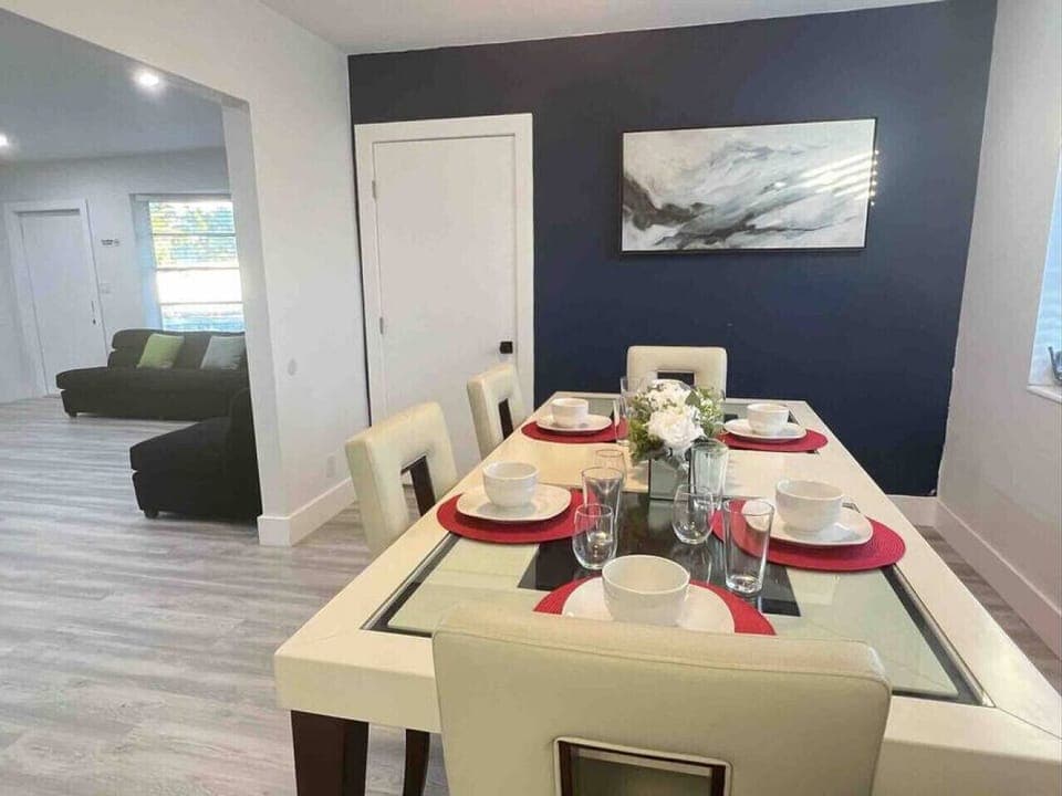 Dining room table for enjoying quality time with your family and friends