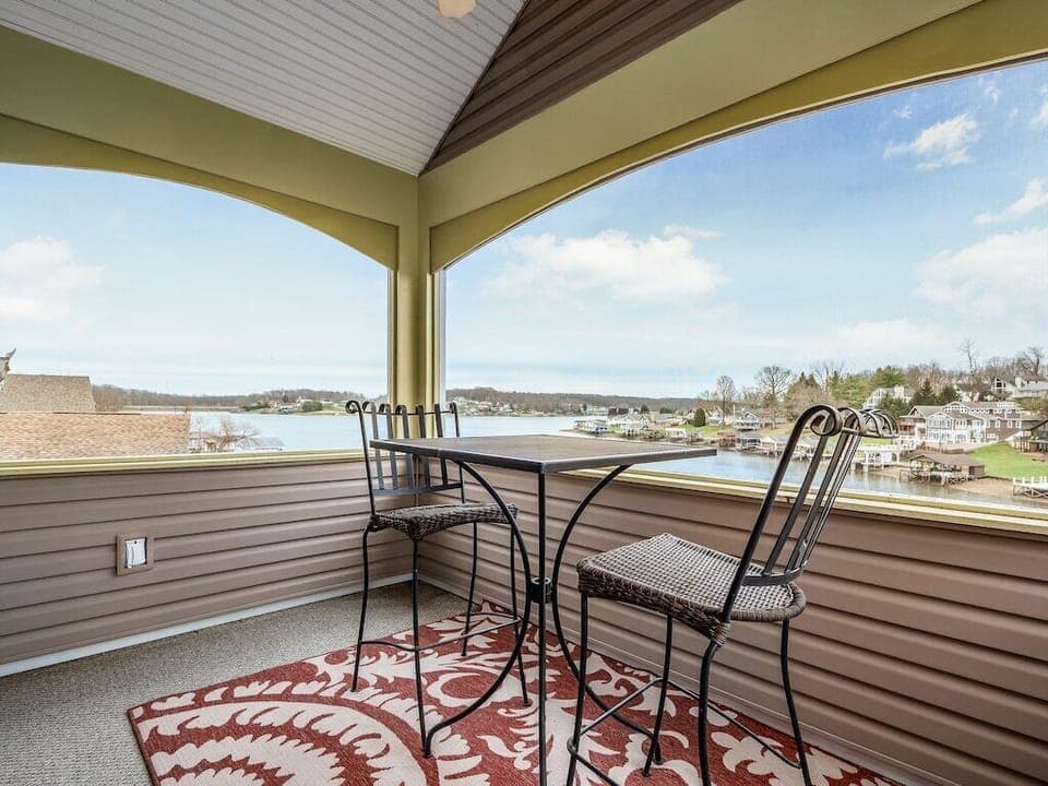 Master bedroom #2 private screened in porch