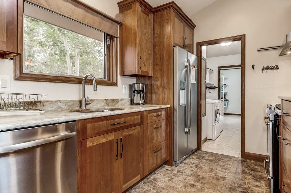 Updated modern kitchen