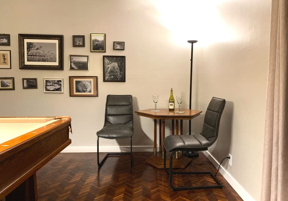 or enjoy a drink while watching the game.