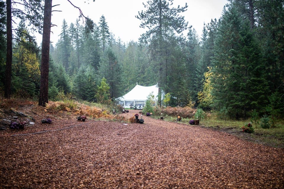 Photo of a Wedding Tent on the property 
