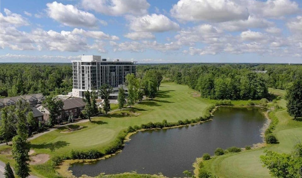 Condo on Golf Course. Beautiful view from balcony.
