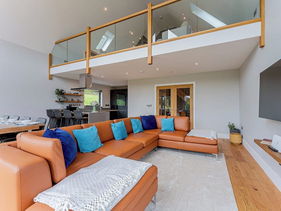 Living area | Coed y Pentre, Carno