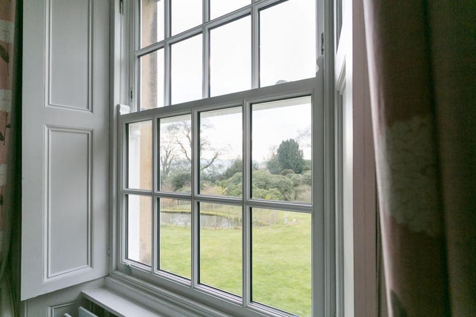 Views across the garden