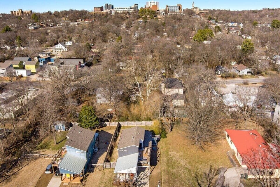 An aerial view of our beloved neighborhood!