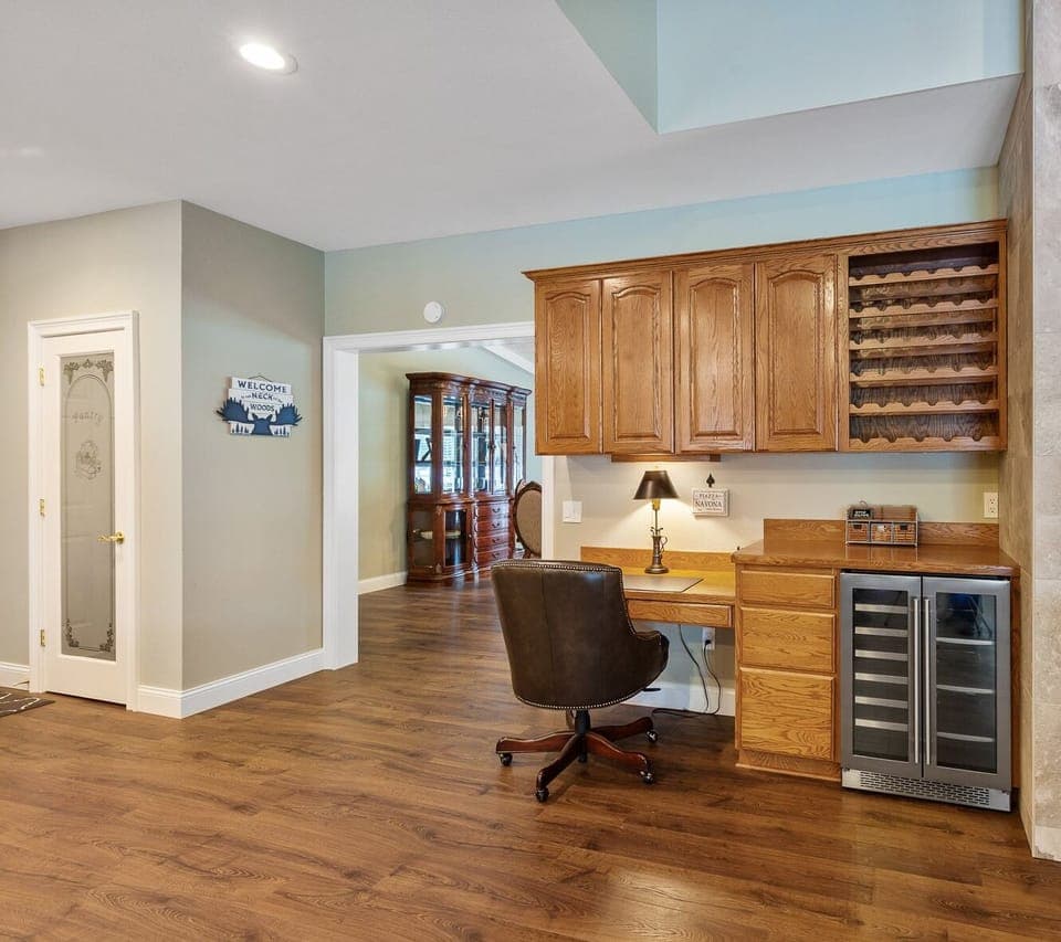 Temperature controlled wine fridge #2 and office space