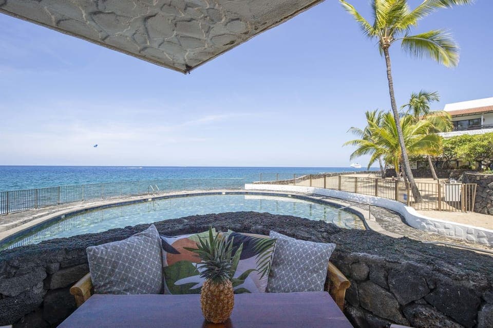 This is our favorite place to have coffee in the morning and the sun set in the evening.