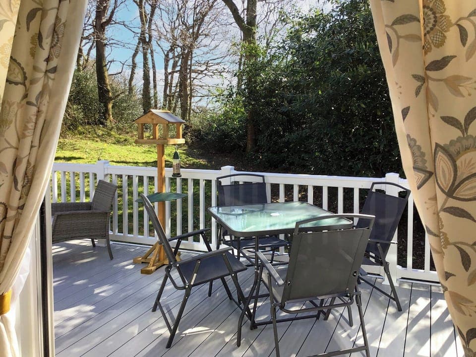 Decking | The Hollies Lodge, Prenteg, Porthmadog